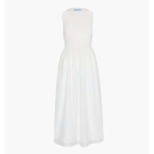 Hill House White Sleeveless Dress